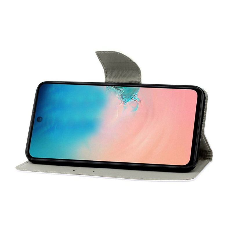 Capa Flip Para Samsung Galaxy S20 Plus / S20 Plus 5G Variações De Borboletas