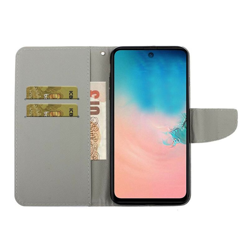 Capa Flip Para Samsung Galaxy S20 Plus / S20 Plus 5G Variações De Borboletas