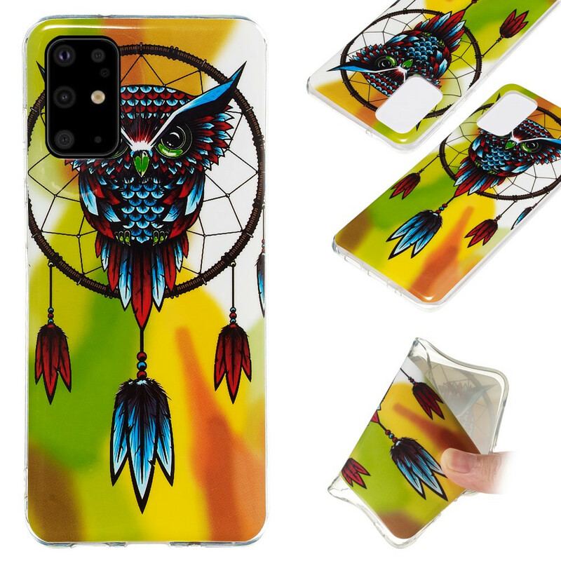Capa Para Samsung Galaxy S20 Plus / S20 Plus 5G Apanhador De Sonhos Fluorescente