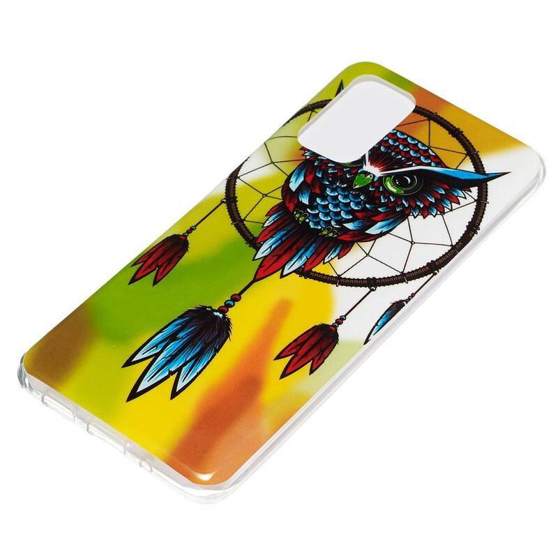 Capa Para Samsung Galaxy S20 Plus / S20 Plus 5G Apanhador De Sonhos Fluorescente