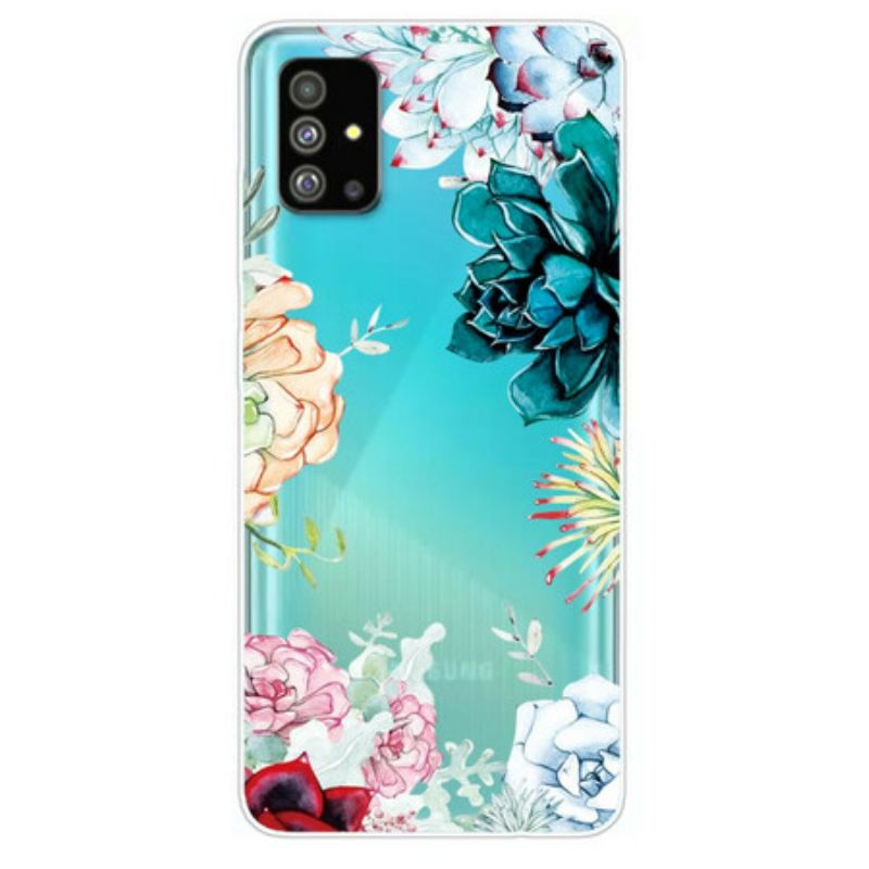 Capa Para Samsung Galaxy S20 Plus / S20 Plus 5G Flores Em Aquarela