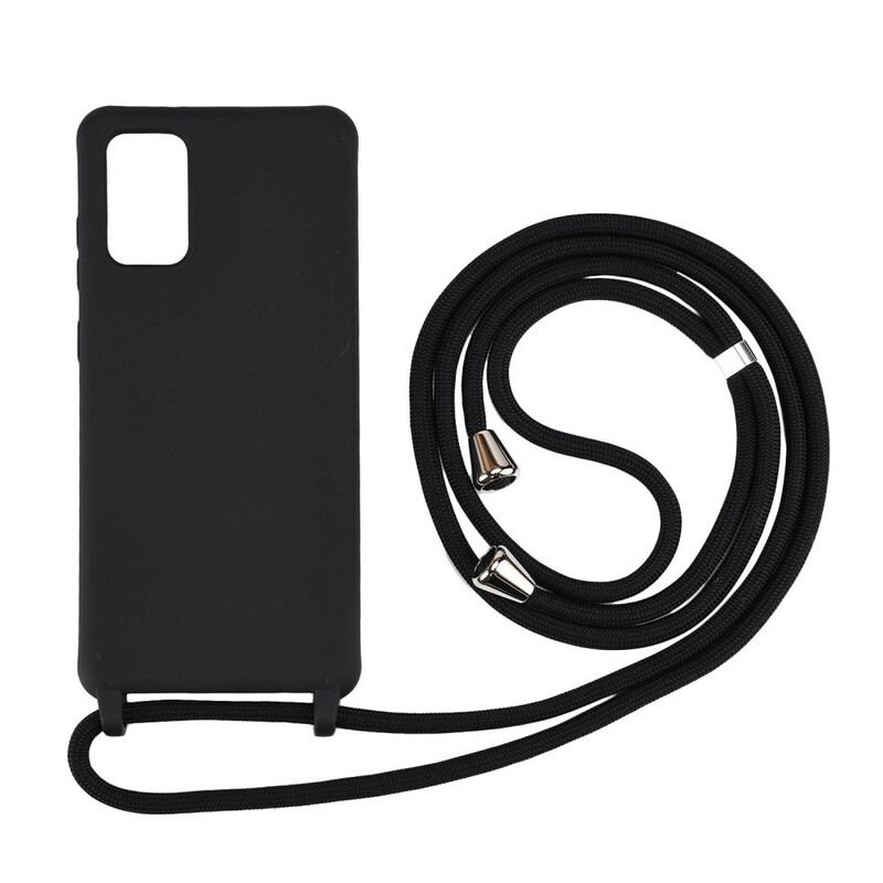 Capa Para Samsung Galaxy S20 Plus / S20 Plus 5G Silicone E Cordão