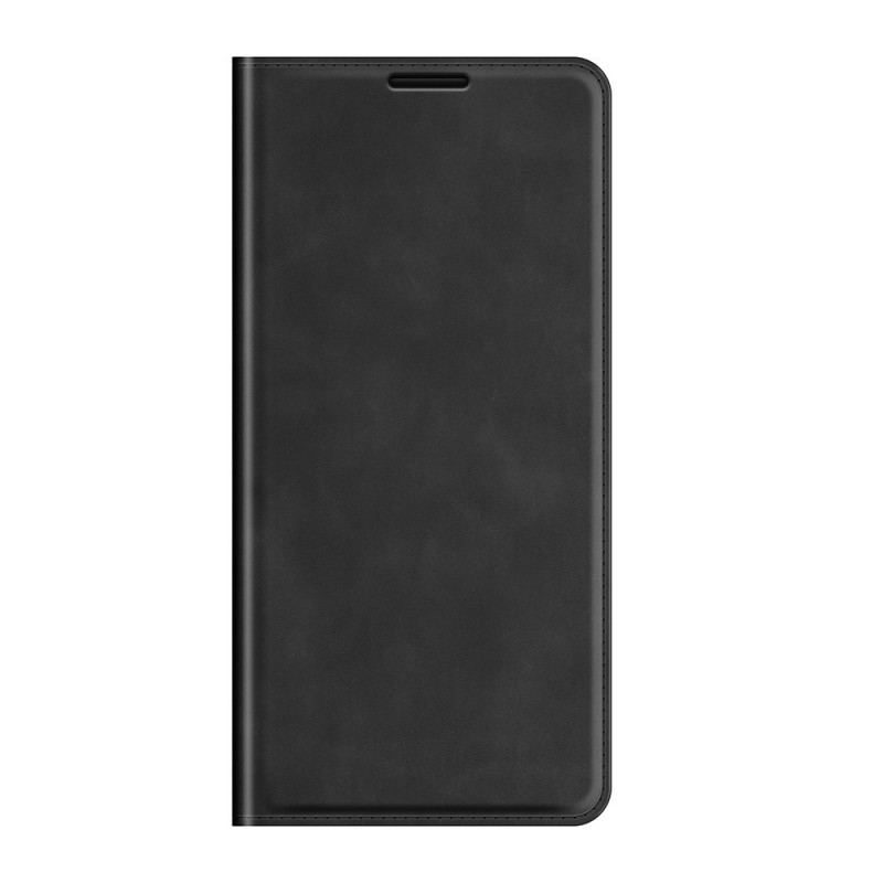 Capa De Celular Para Oppo A74 4G Flip Toque De Pele