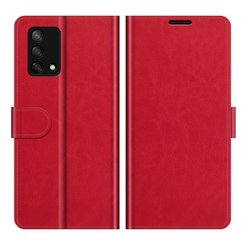 Capa Em Pele Para Oppo A74 4G Couro Ultra Sintético
