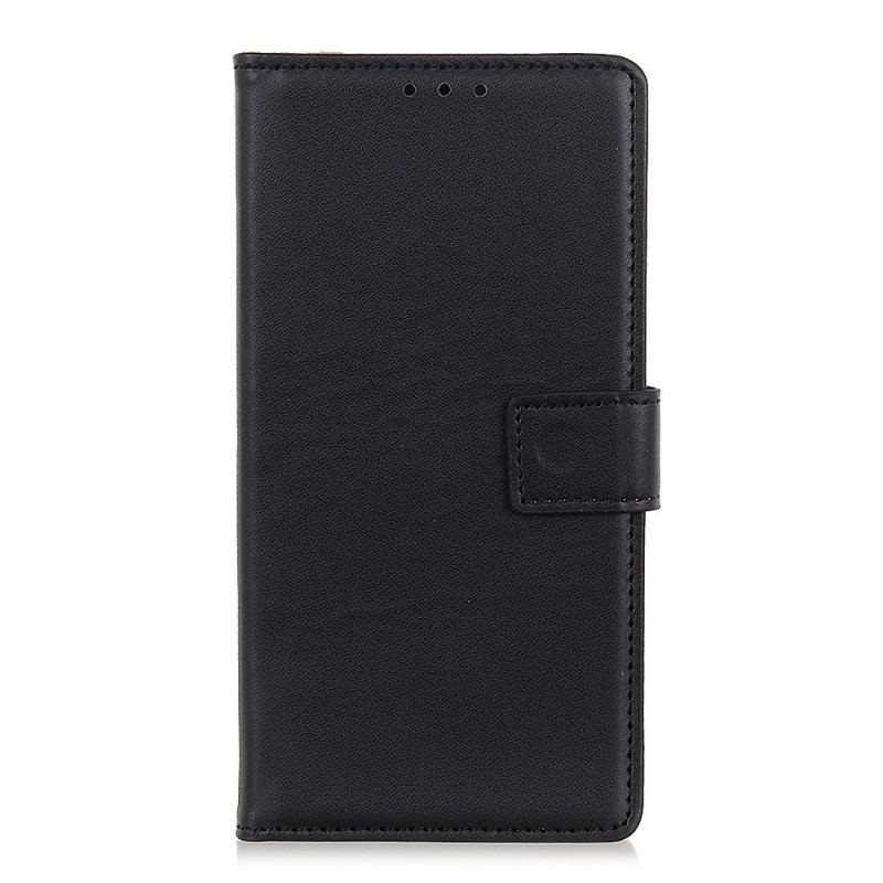 Capa Folio Para Oppo A74 4G Couro Sintético Liso