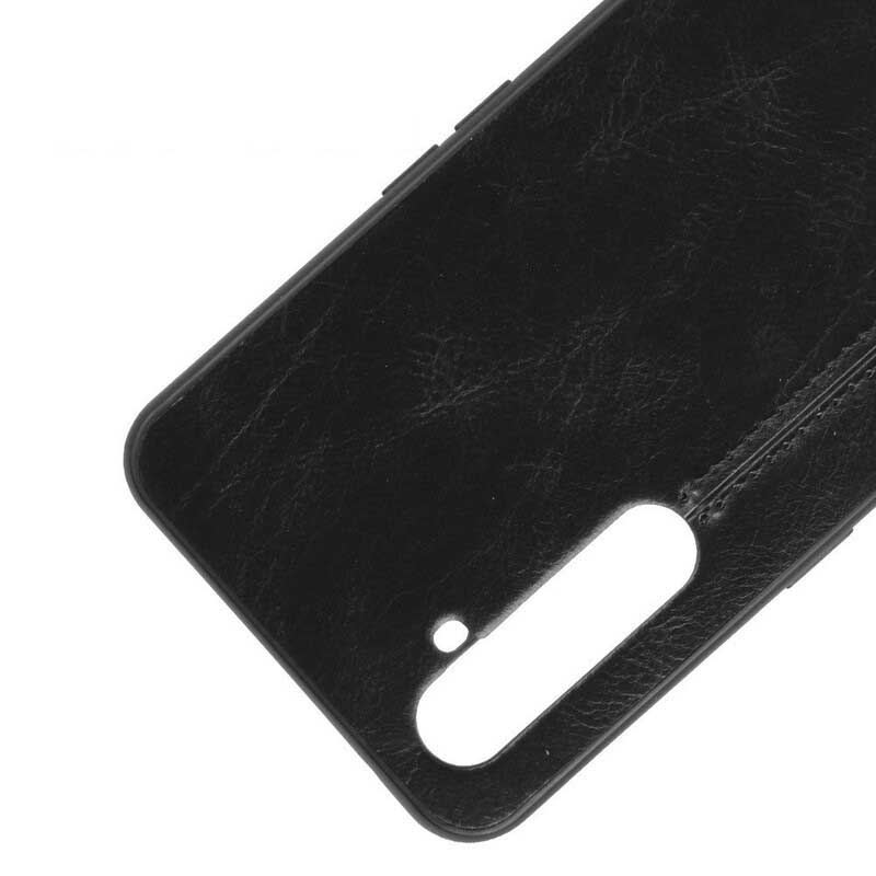 Capa Para Realme X50 Pro Costura De Couro Estilo