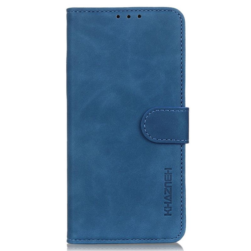 Capa Flip Para Poco M4 5G Khazneh Efeito Couro