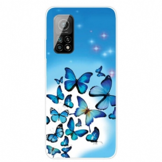 Capa De Celular Para Xiaomi Mi 10T / 10T Pro Borboletas Borboletas