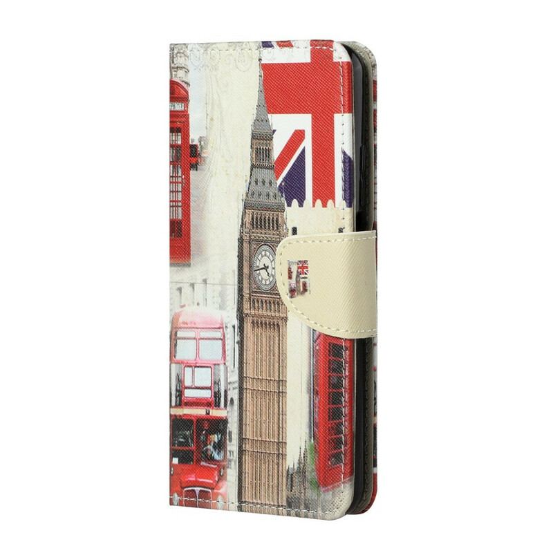 Capa Flip Para Xiaomi Mi 10T / 10T Pro Vida Em Londres