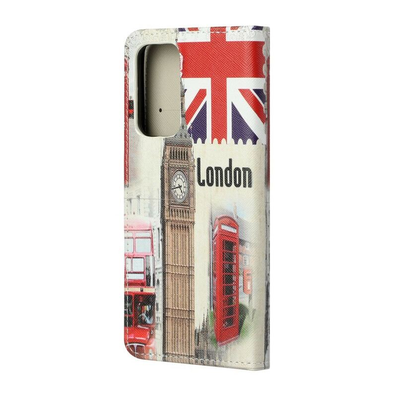 Capa Flip Para Xiaomi Mi 10T / 10T Pro Vida Em Londres