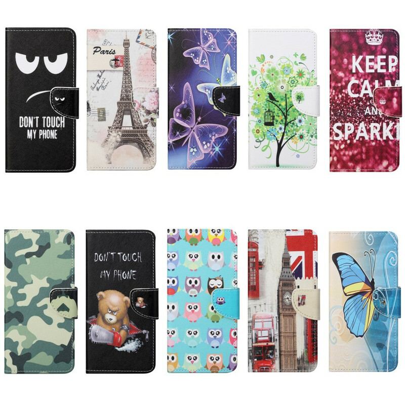 Capa Flip Para Xiaomi Mi 10T / 10T Pro Vida Em Londres
