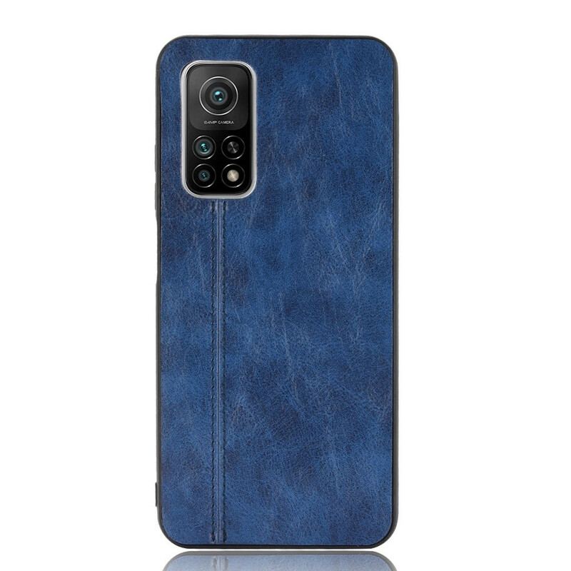 Capa Para Xiaomi Mi 10T / 10T Pro Efeito Couro Couture