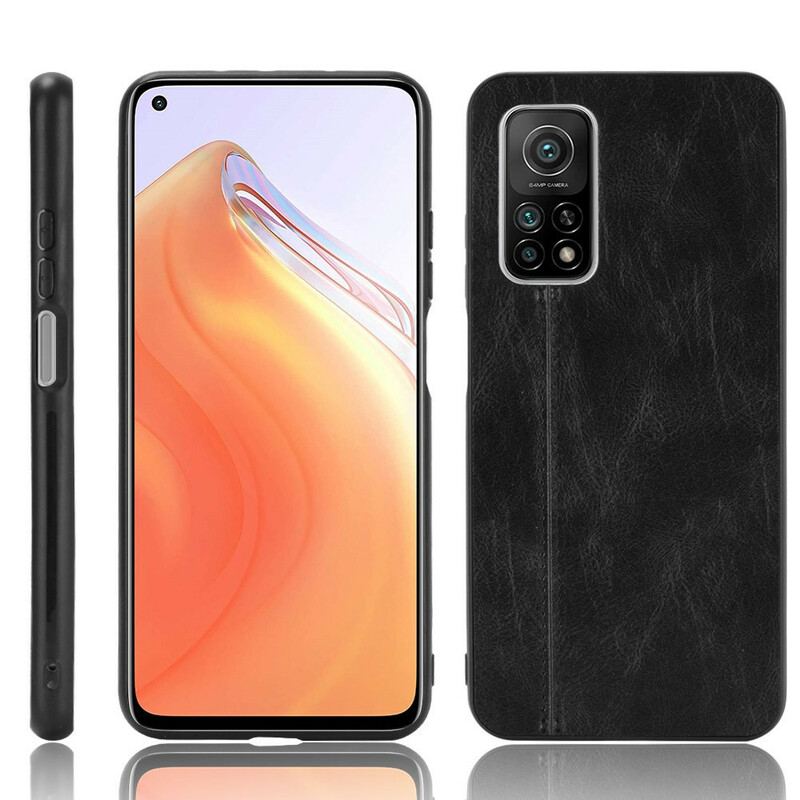 Capa Para Xiaomi Mi 10T / 10T Pro Efeito Couro Couture