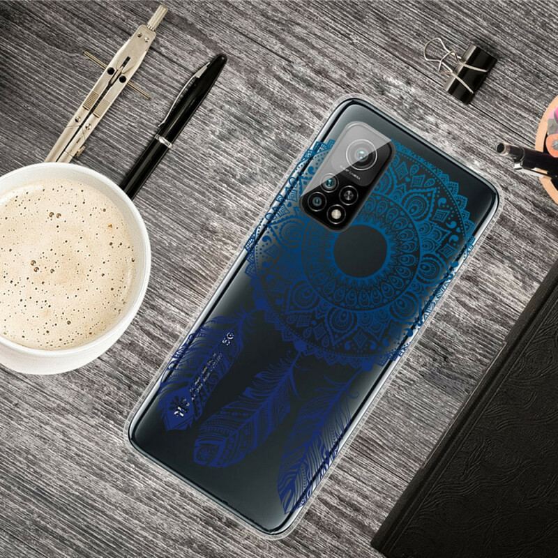 Capa Para Xiaomi Mi 10T / 10T Pro Mandala De Flor Única