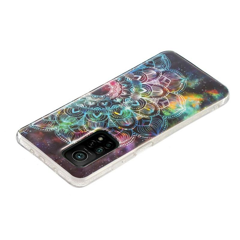 Capa Para Xiaomi Mi 10T / 10T Pro Série Floral Fluorescente
