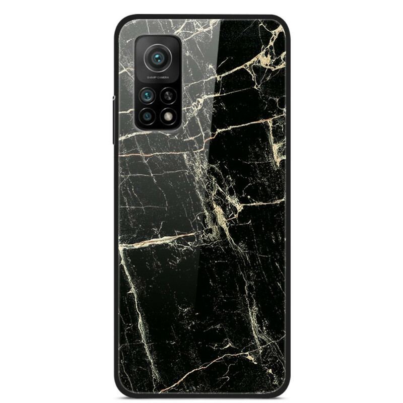 Capa Para Xiaomi Mi 10T / 10T Pro Vidro Temperado De Mármore Supremo