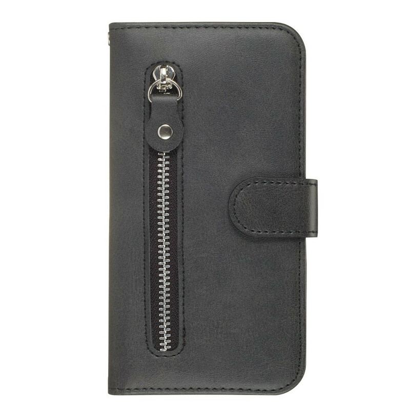 Capa Flip Para Samsung Galaxy A80 / A90 Porta-moedas Vintage