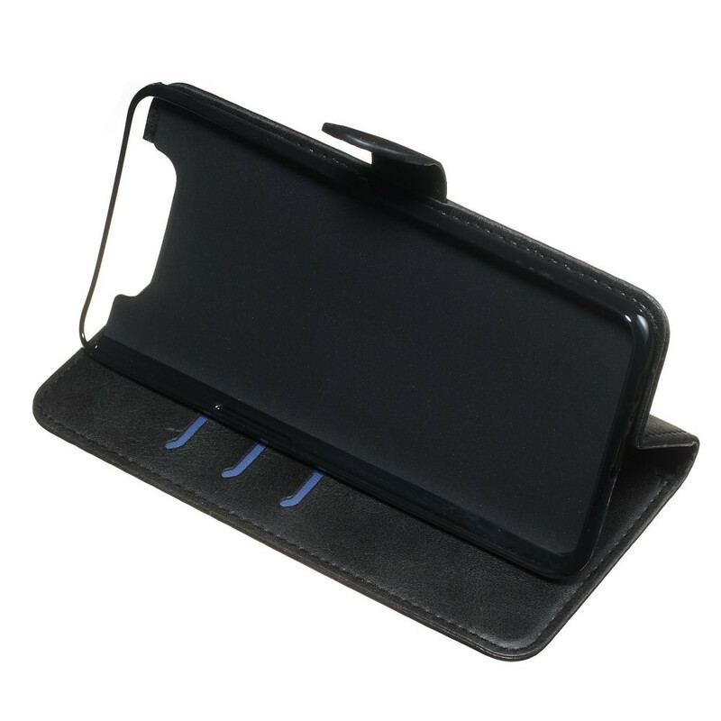 Capa Flip Para Samsung Galaxy A80 / A90 Porta-moedas Vintage