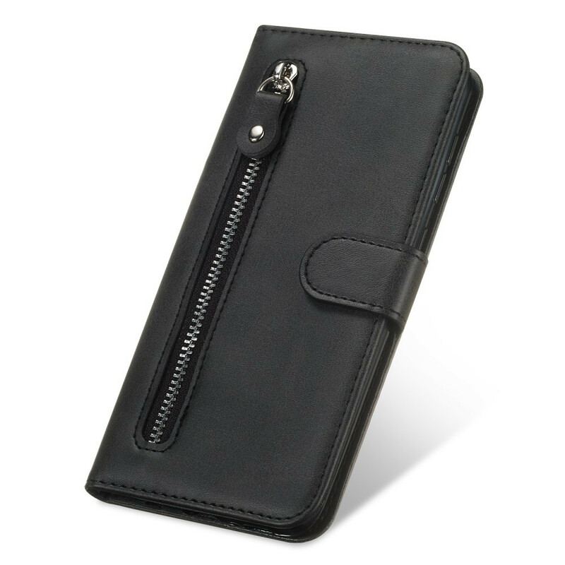 Capa Flip Para Samsung Galaxy A80 / A90 Porta-moedas Vintage