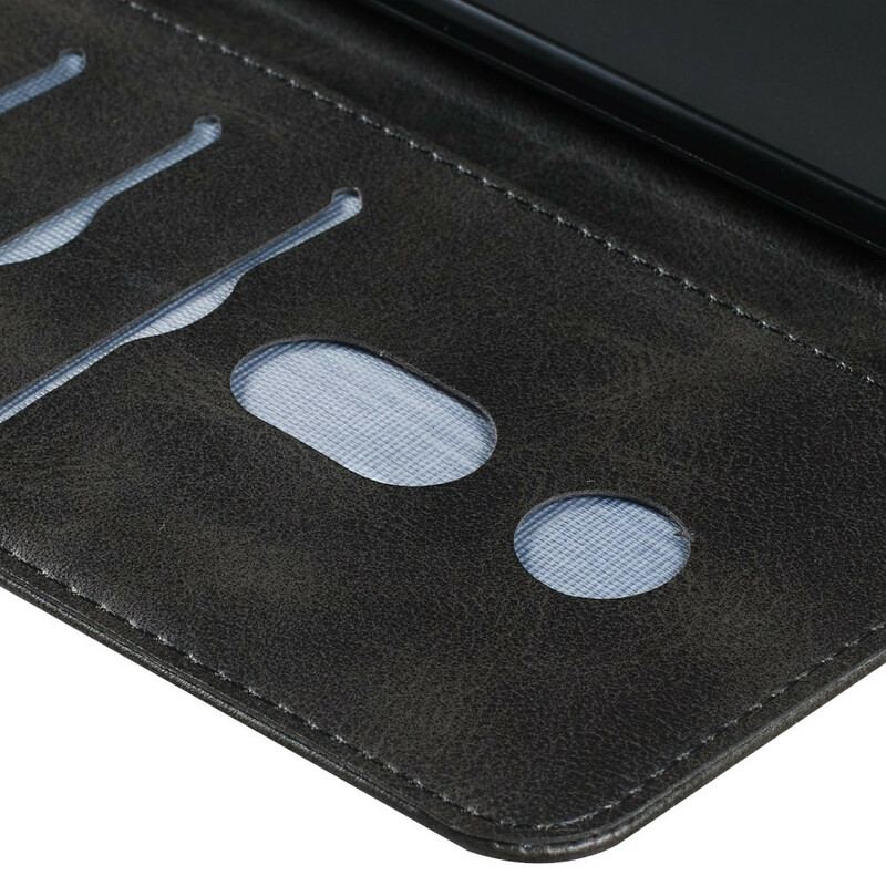 Capa Flip Para Samsung Galaxy A80 / A90 Porta-moedas Vintage