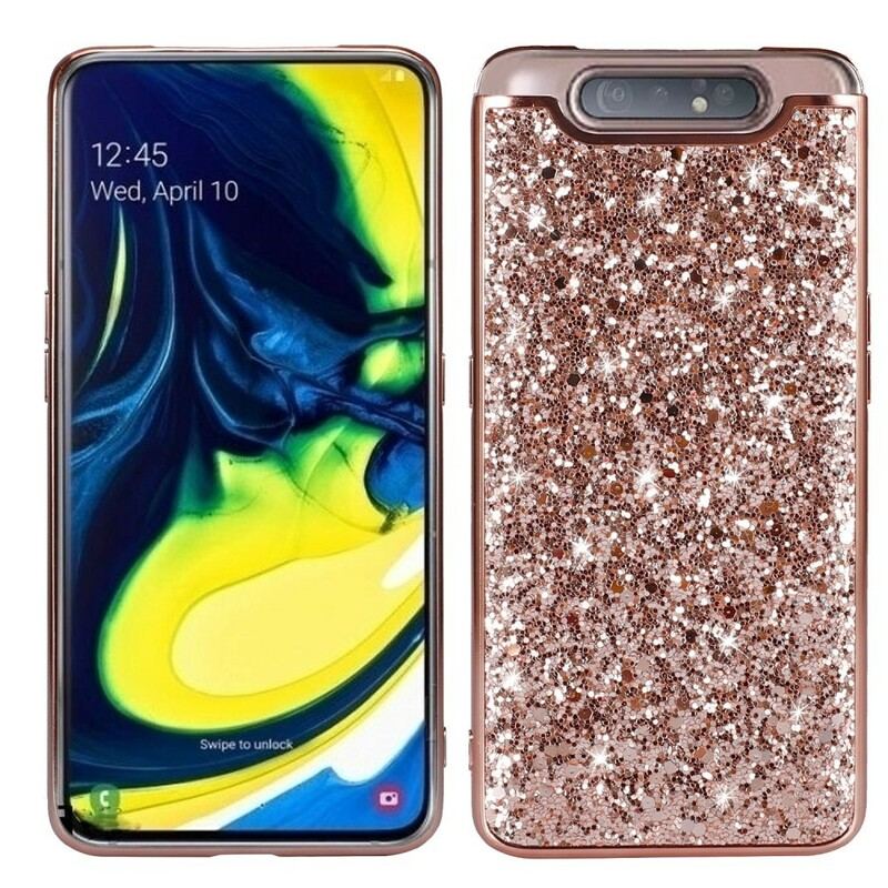 Capa Para Samsung Galaxy A80 / A90 Lantejoulas Premium