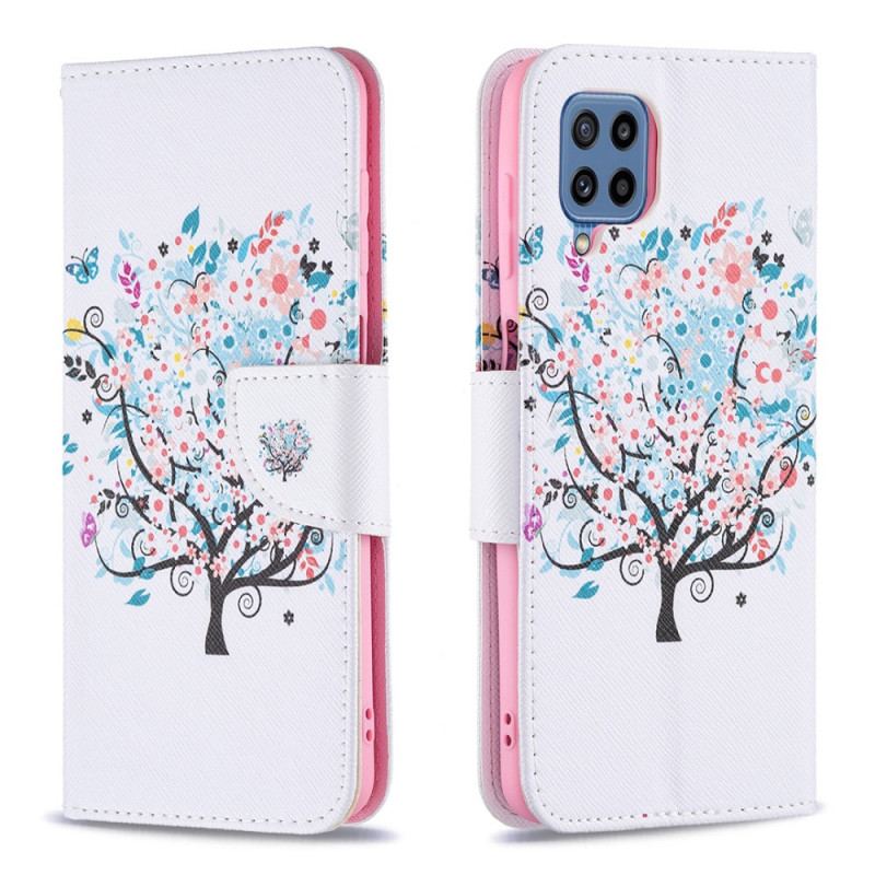 Capa Flip Para Samsung Galaxy M32 Árvore Florida
