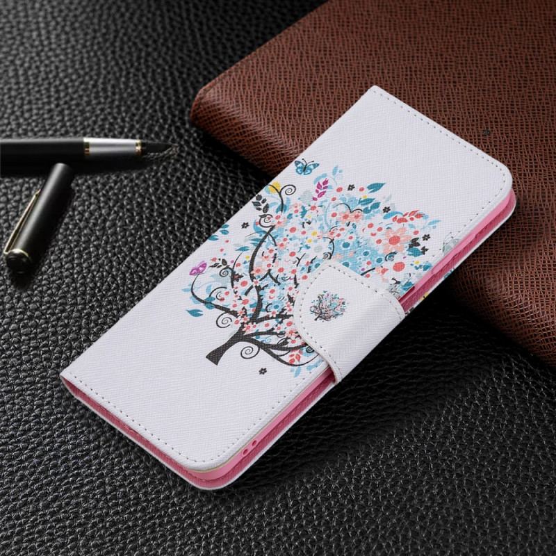 Capa Flip Para Samsung Galaxy M32 Árvore Florida