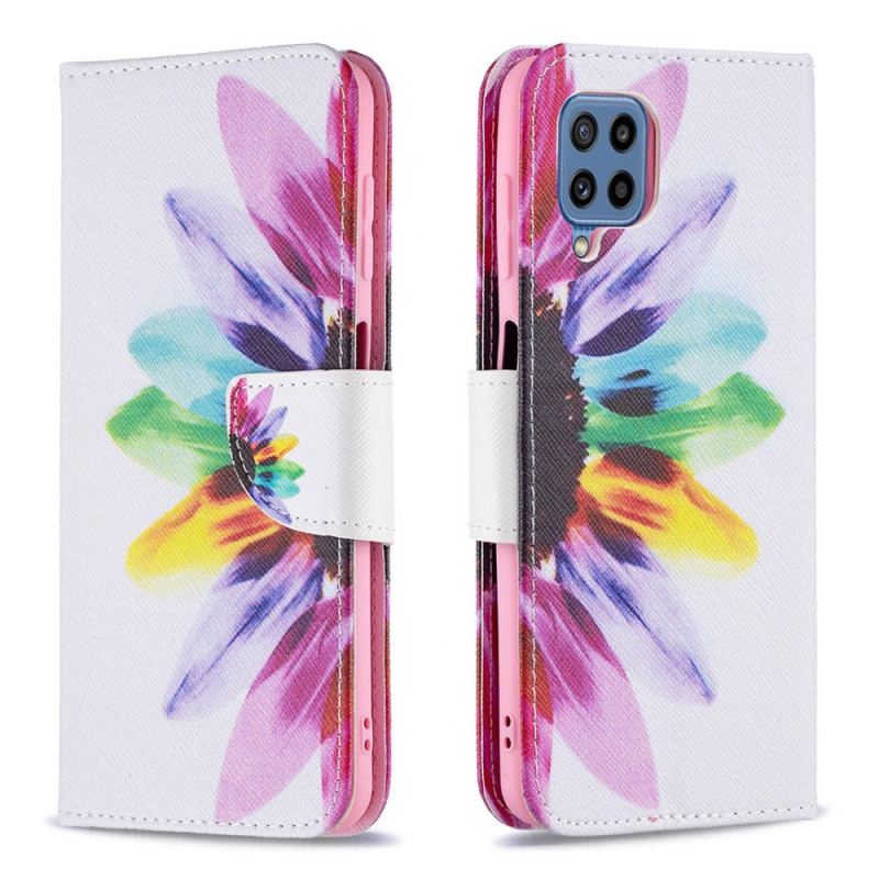 Capa Flip Para Samsung Galaxy M32 Elefante Indiano