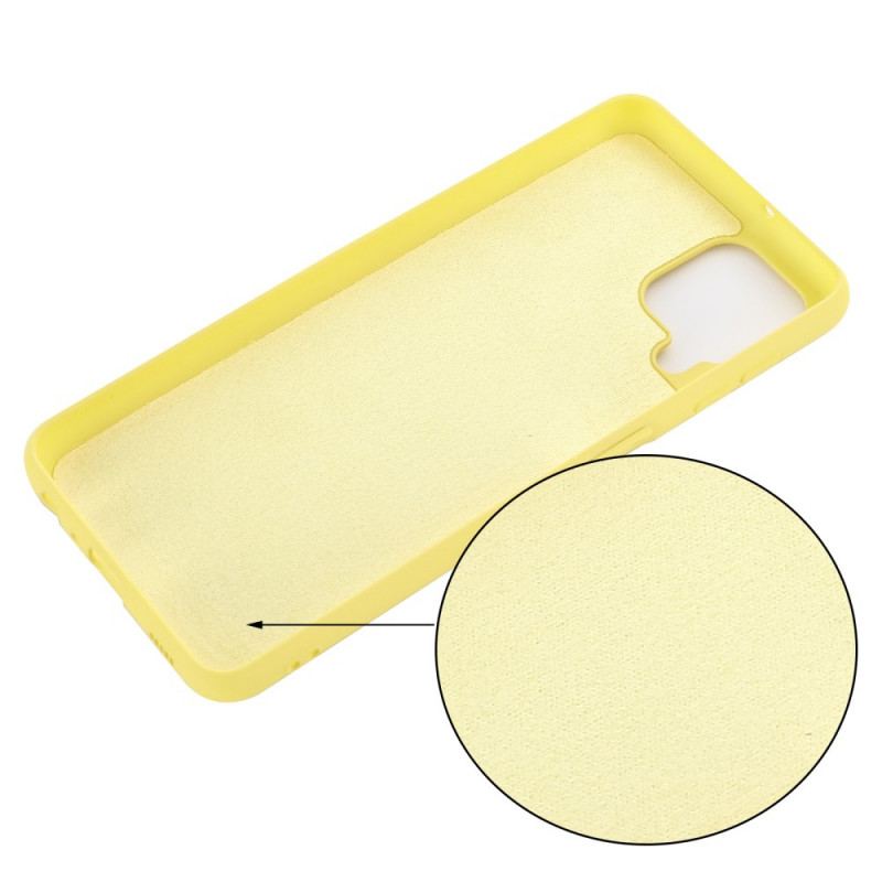 Capa Para Samsung Galaxy M32 Silicone Líquido Com Cordão
