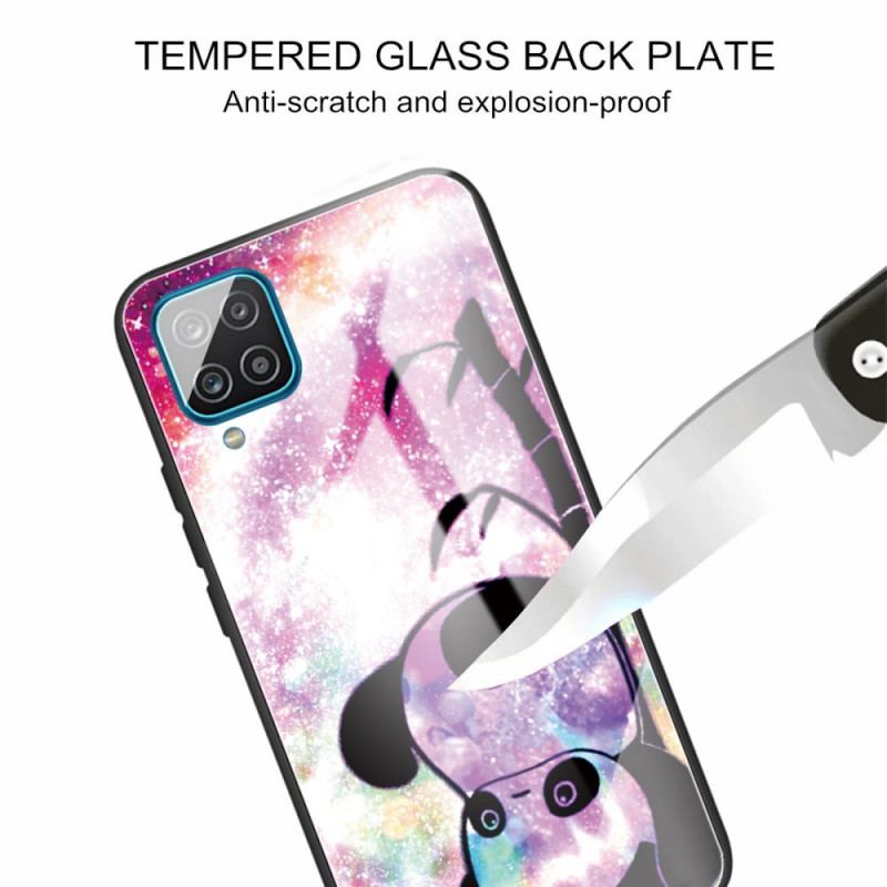 Capa Para Samsung Galaxy M32 Vidro Temperado Panda
