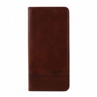 Capa De Celular Para Samsung Galaxy S21 Plus 5G Flip Estilo De Couro Azns