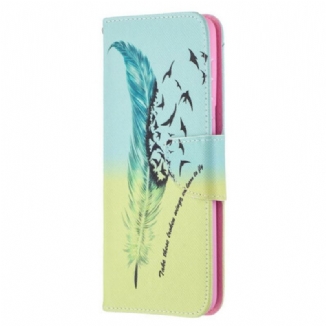 Capa Flip Para Samsung Galaxy S21 Plus 5G Aprender A Voar
