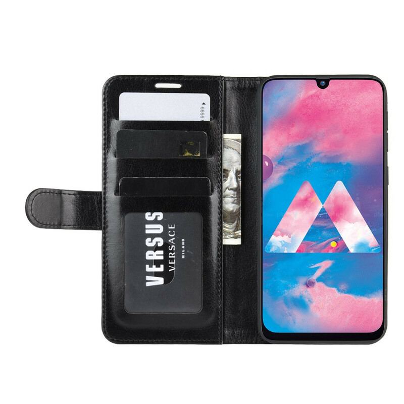 Capa Flip Para Samsung Galaxy M21 Couro Ultra Sintético