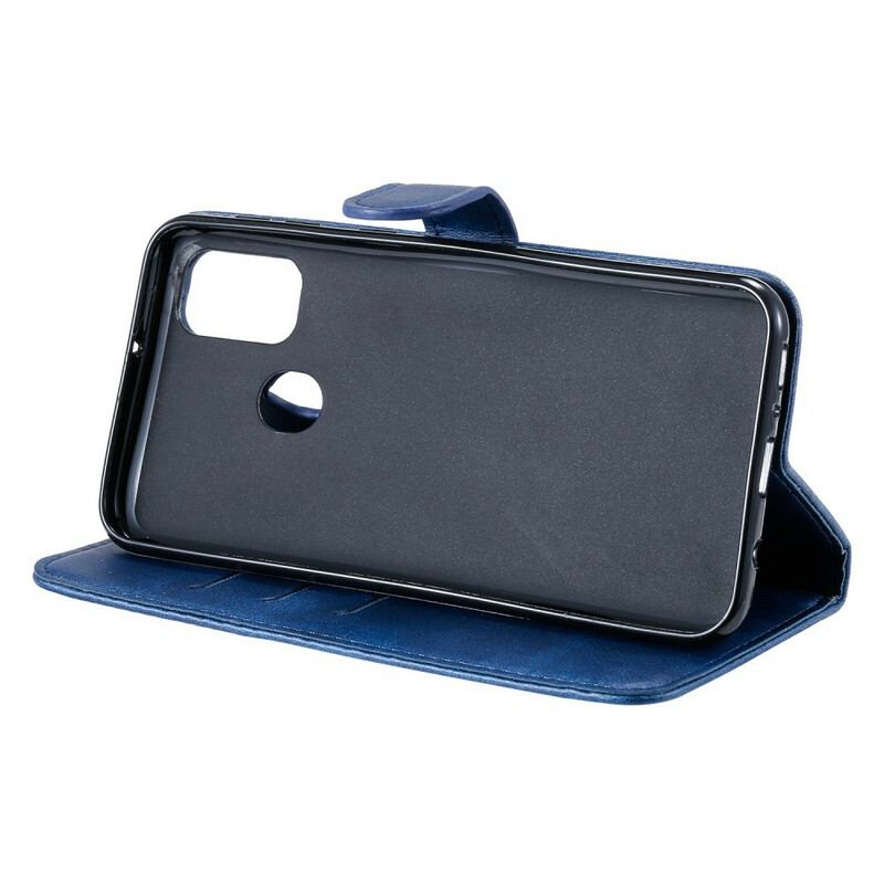 Capa Folio Para Samsung Galaxy M21 Porta-moedas Vintage