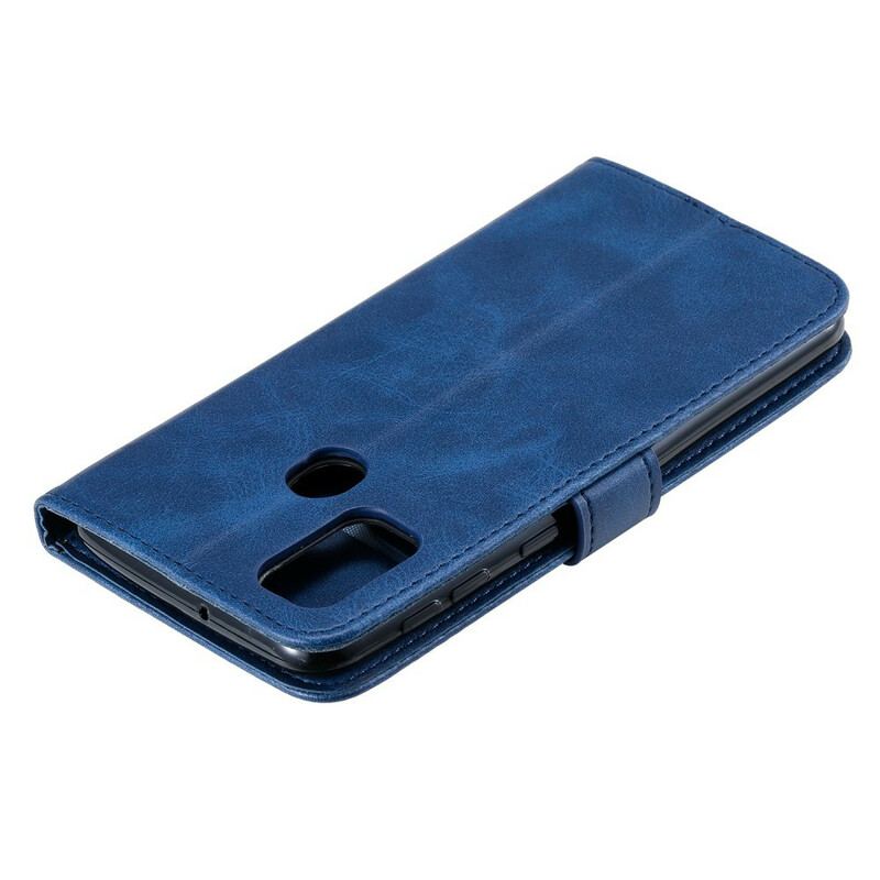 Capa Folio Para Samsung Galaxy M21 Porta-moedas Vintage