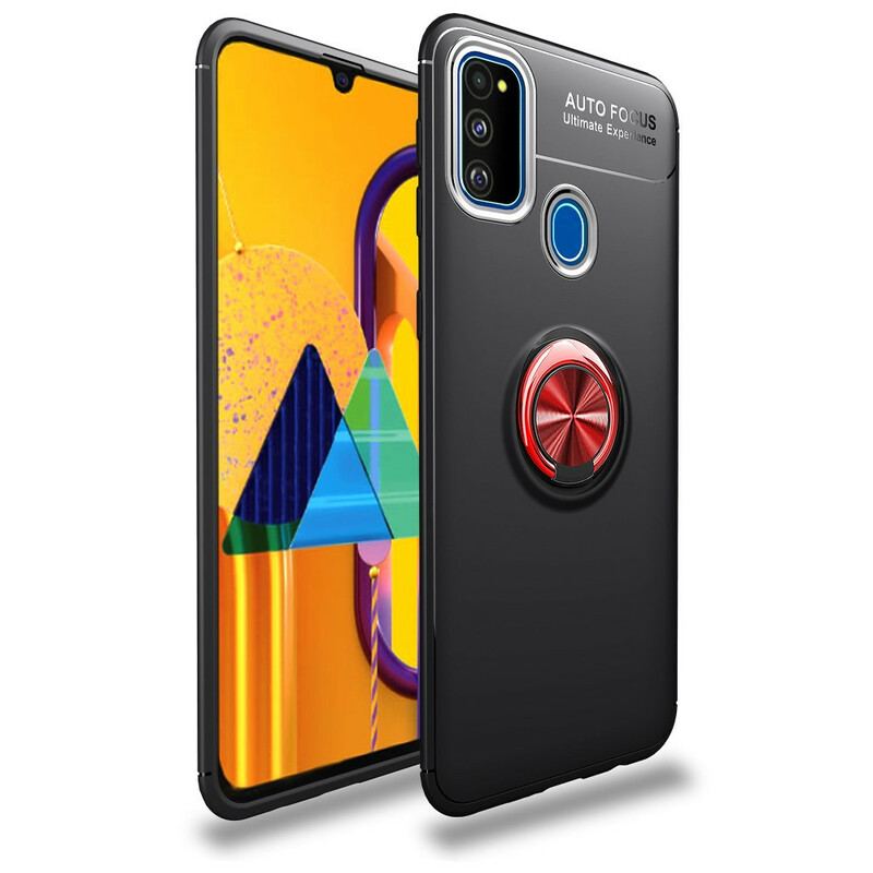 Capa Para Samsung Galaxy M21 Anel Giratório