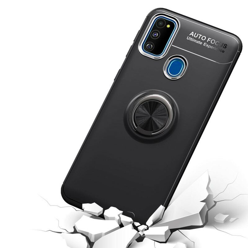 Capa Para Samsung Galaxy M21 Anel Giratório