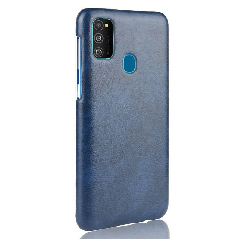 Capa Para Samsung Galaxy M21 Efeito Couro Lichia