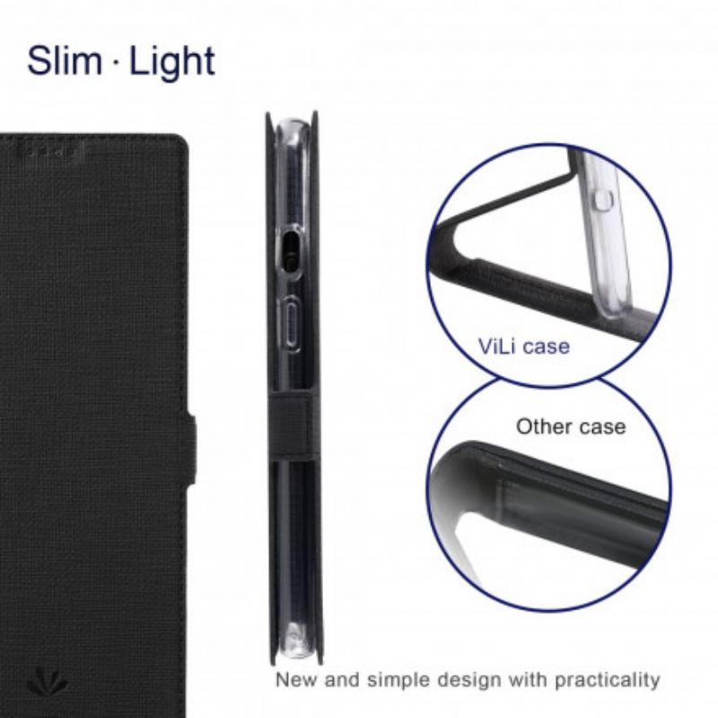 Capa De Celular Para OnePlus 9 Flip Vili Dmx Texturizado