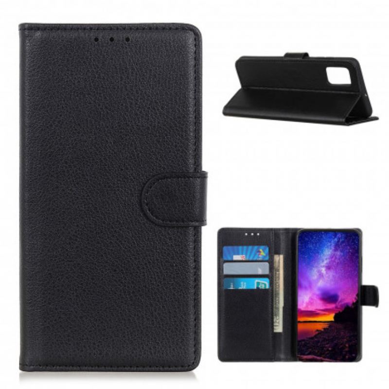 Capa De Couro Para OnePlus 9 Couro Falso Tradicional
