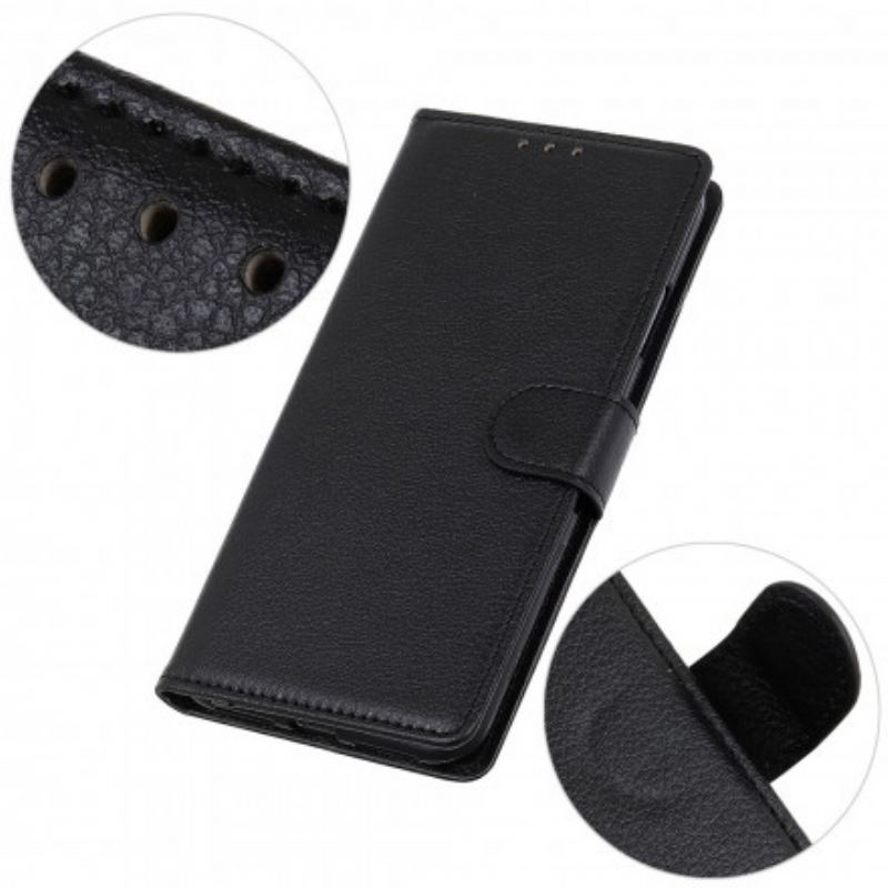 Capa De Couro Para OnePlus 9 Couro Falso Tradicional