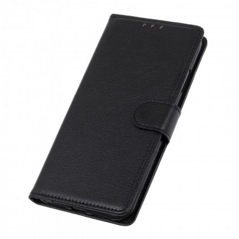 Capa De Couro Para OnePlus 9 Couro Falso Tradicional