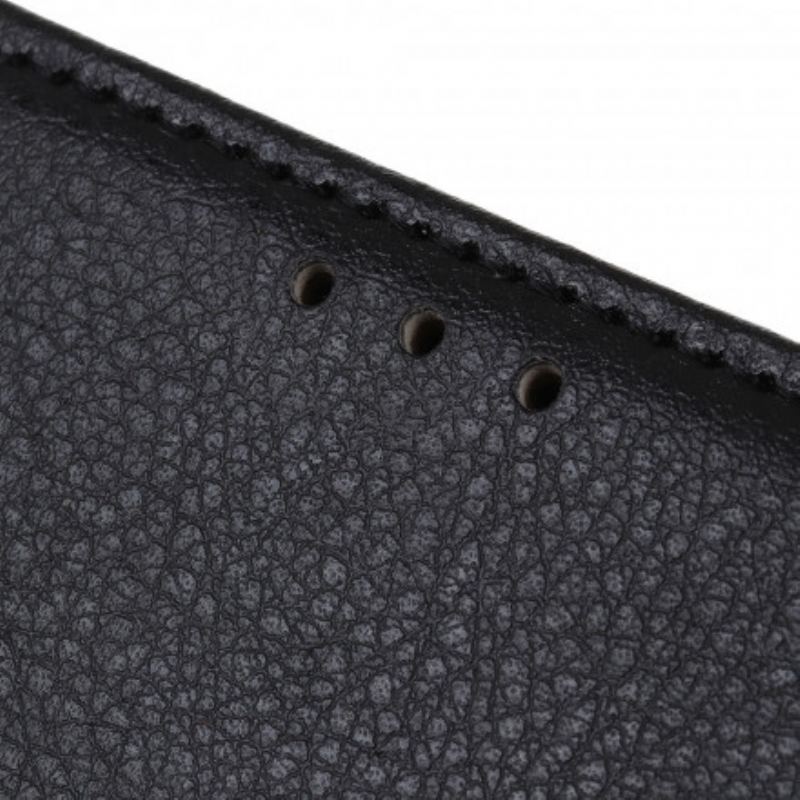 Capa De Couro Para OnePlus 9 Couro Falso Tradicional