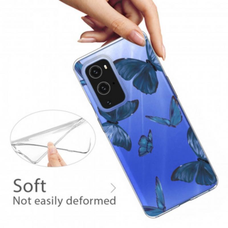 Capa Para OnePlus 9 Borboletas Selvagens