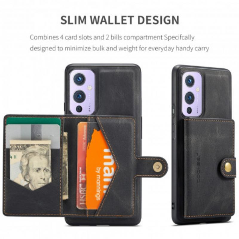 Capa Para OnePlus 9 Porta Cartão Destacável