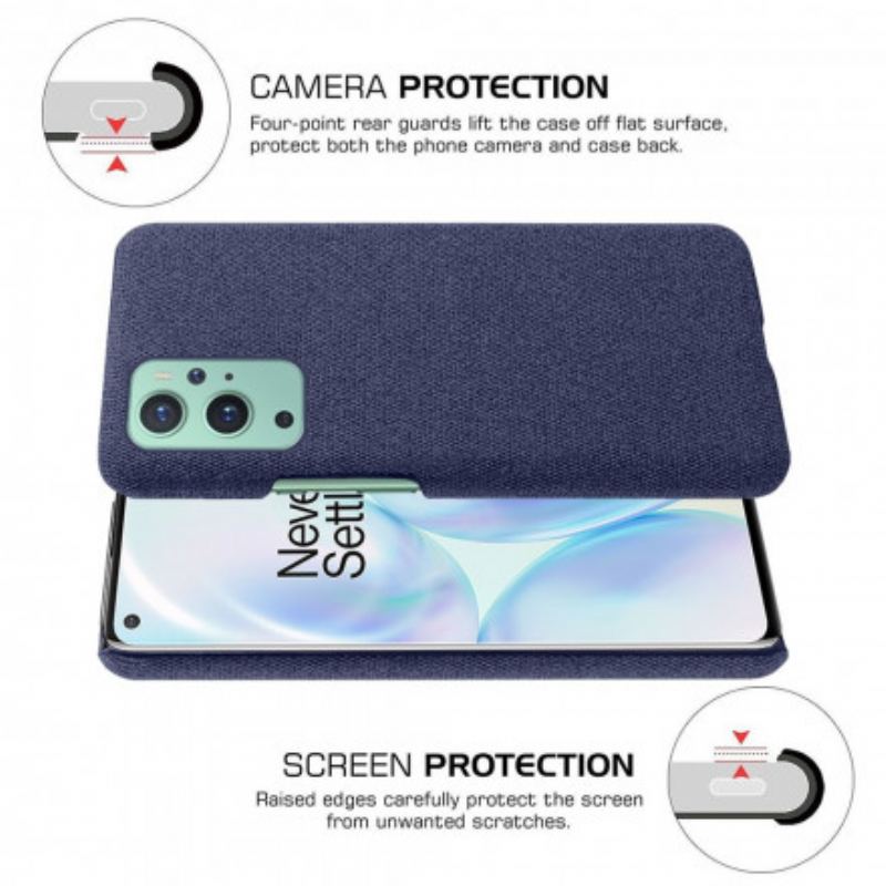 Capa Para OnePlus 9 Tecido Ksq