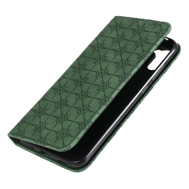 Capa De Celular Para Samsung Galaxy M11 Flip Flores Barrocas