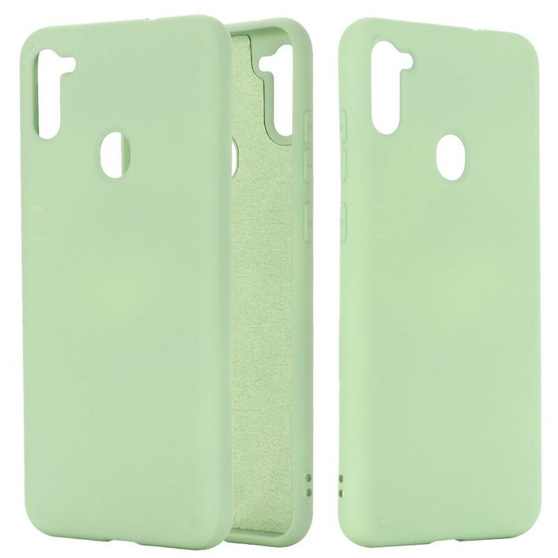 Capa Para Samsung Galaxy M11 Design De Silicone Líquido