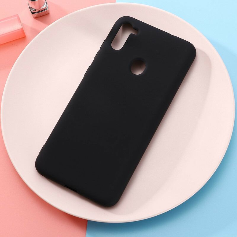 Capa Para Samsung Galaxy M11 Design De Silicone Líquido