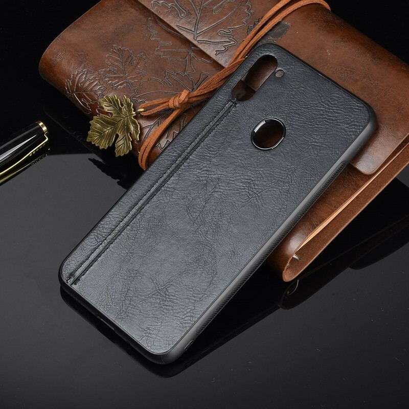 Capa Para Samsung Galaxy M11 Efeito Couro Couture